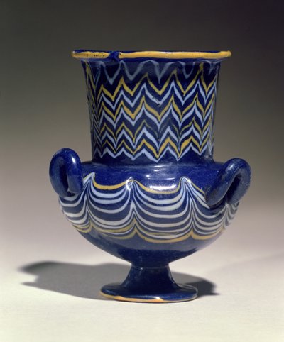 Krateriskos, de Saqqara, New Kingdom (vidro) de Egyptian 18th Dynasty