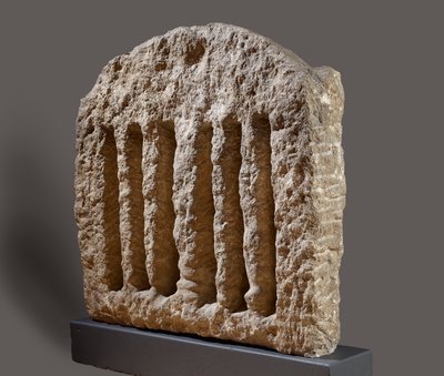 Window Grill, Amarna, século XIV aC (ver também 111578) de Egyptian 18th Dynasty