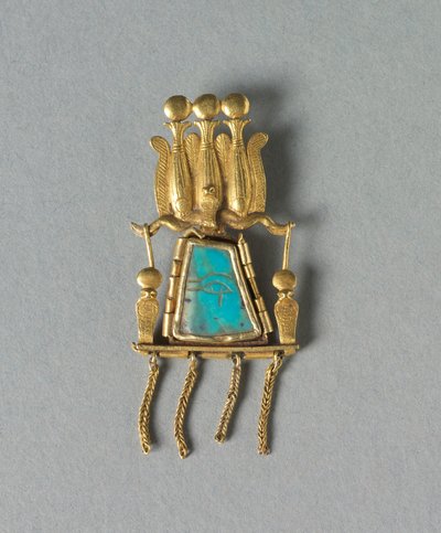 Pingente, 1069-715 aC de Egyptian 21st Dynasty