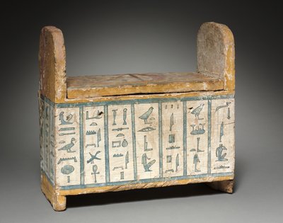 Caixa Shawabty de Ditamenpaankh, 715-656 aC de Egyptian 25th Dynasty