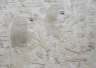 Amenhotep e a sua esposa May, túmulo de Ramose de Egyptian Egyptian