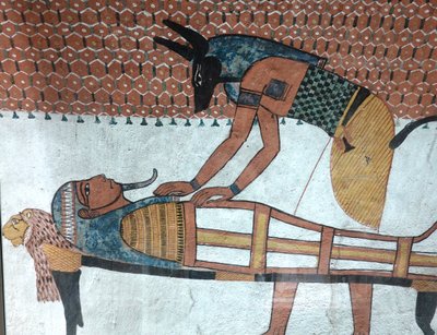 Anúbis, Túmulo de Inherkhau, Deir El Medineh de Egyptian Egyptian