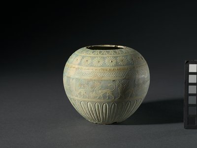 Com o navio Rahina Ware, 200-100 aC de Egyptian Ptolemaic Period