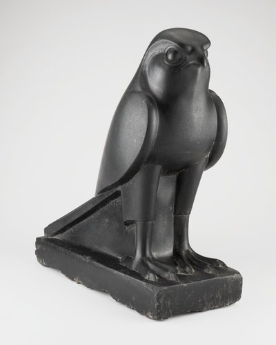 Estátua do Deus Hórus como Falcão, Período Ptolemaico de Egyptian Ptolemaic Period