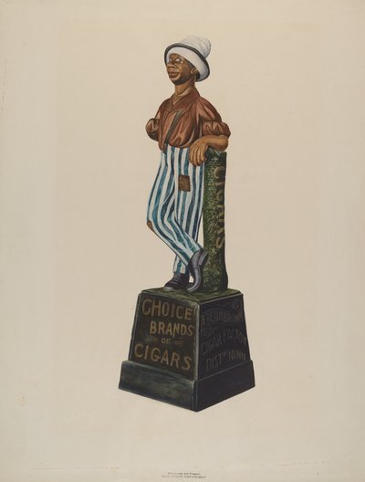 Figura da loja de charutos de Einar Heiberg