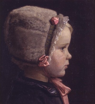 A filha do artista quando menina de Einar Hein