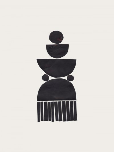 Totem geométrico abstrato de Ejaaz Haniff