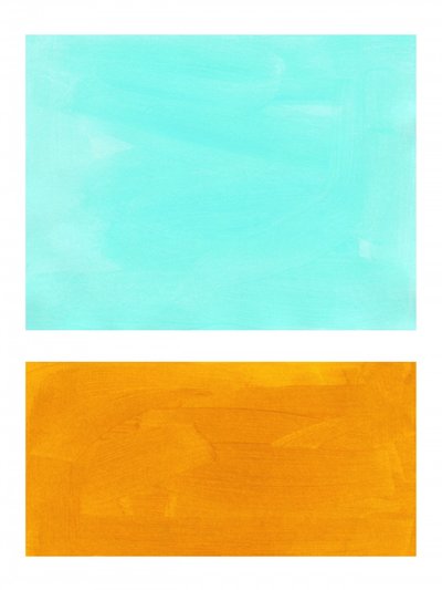 Aqua Orange Textura de Ejaaz Haniff