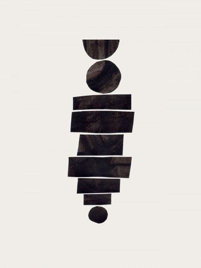 Formas abstratas equilibradas de Ejaaz Haniff
