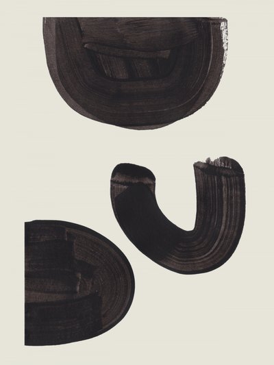 Curvas abstratas escuras de Ejaaz Haniff