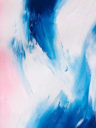 Cores abstratas fluidas de Ejaaz Haniff
