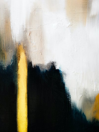 Traços Abstratos Dourados de Ejaaz Haniff