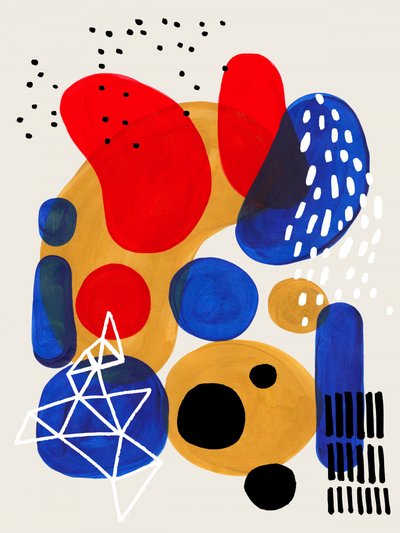 Formas abstratas divertidas de Ejaaz Haniff