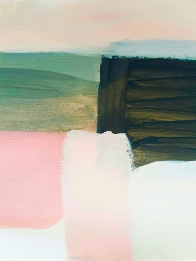 Paisagem abstrata suave de Ejaaz Haniff