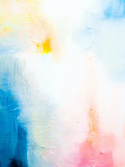 Abstrato em tons suaves de pastel de Ejaaz Haniff