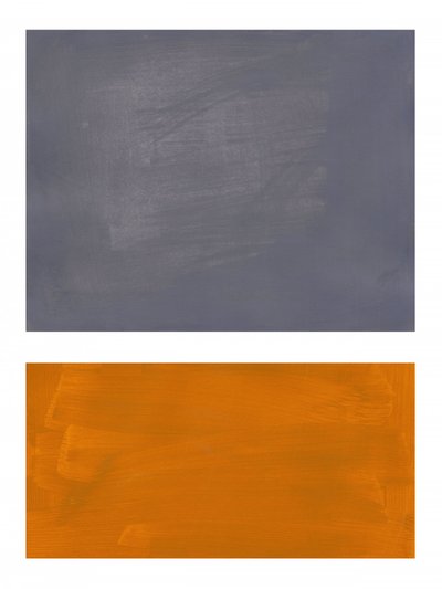 Cinza-laranja texturado de Ejaaz Haniff