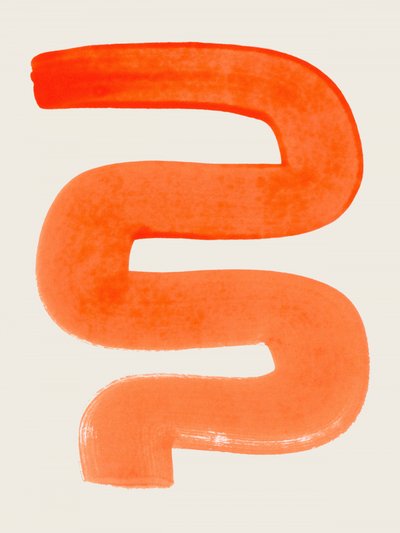 Curva abstrata vibrante de Ejaaz Haniff