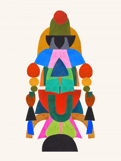 Geometria abstrata vibrante de Ejaaz Haniff