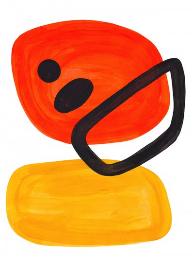Formas abstratas vibrantes de Ejaaz Haniff