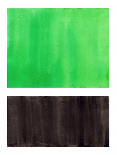 Verde Vibrante e Preto Abstrato de Ejaaz Haniff