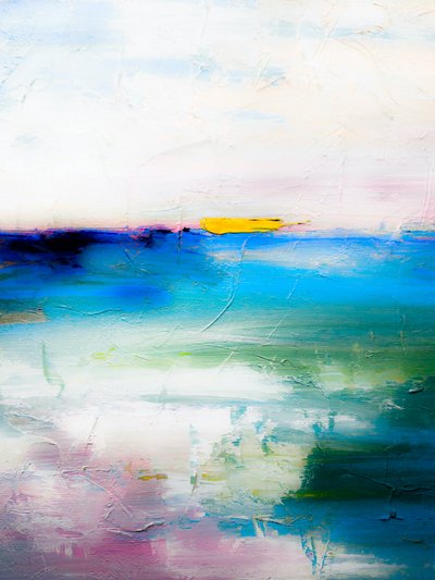 Horizonte oceânico vibrante de Ejaaz Haniff