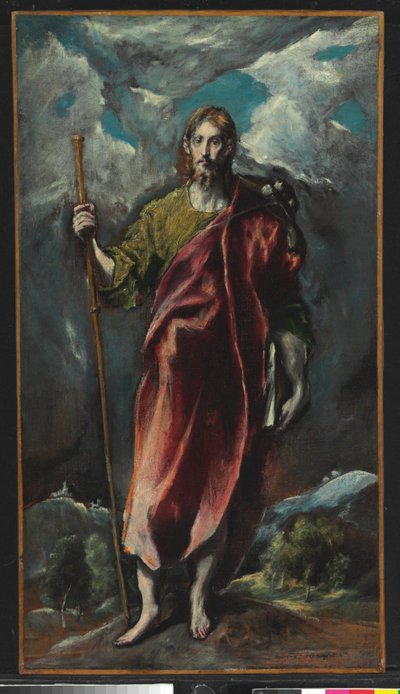 São Tiago Maior (óleo sobre tela) de El Greco