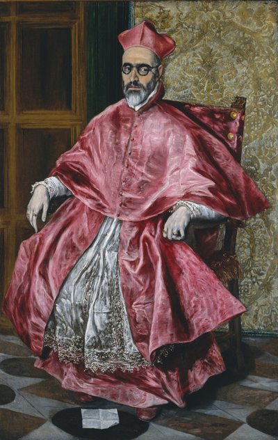 Um cardeal, c.1601 (óleo sobre tela) de El Greco