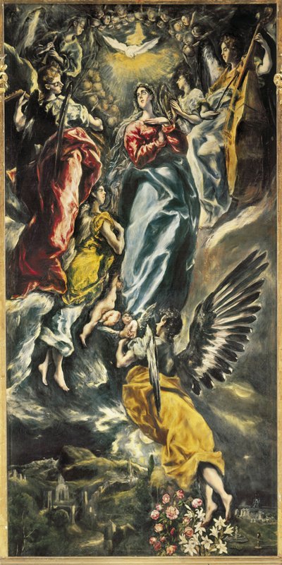 A Virgem da Imaculada Conceição de El (1541-1614) Greco