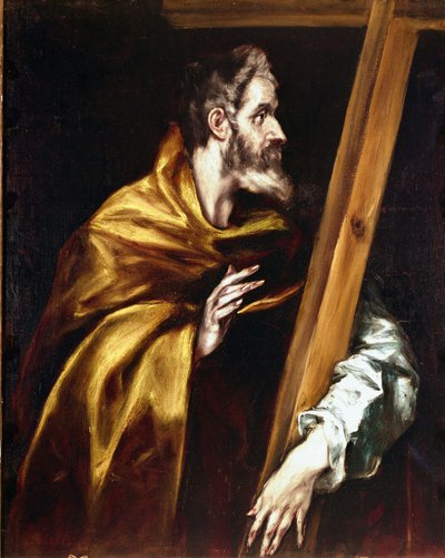 Apostolado da Catedral de Toledo: O Apotre São Filipe. Pintura de Domenikos Theotokopoulos dit El Greco (1540-1614) de El Greco