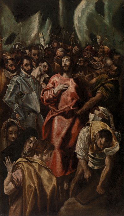 Desrobing of Christ (Espolio) de El Greco (Domenikos Theotokopoulos)