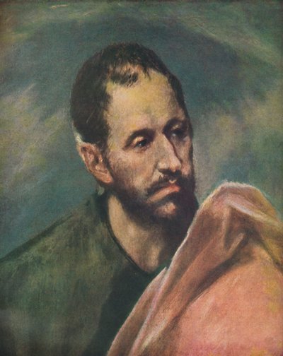 Como apóstolo Jacobus Menor, São Tiago, o Jovem, c1600, 1938 de El Greco