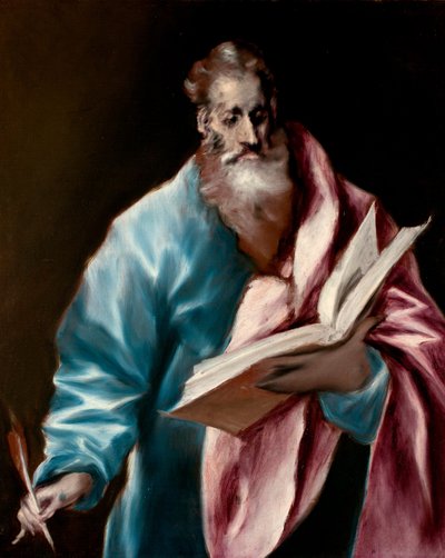 Espanhol: San Mateo Apóstol Apóstolo São Mateus de El Greco