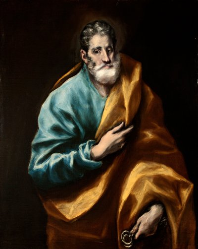 Espanhol: San Pedro Apóstol Apóstolo São Pedro de El Greco