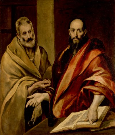 Os apóstolos Pedro e Paulo de El Greco
