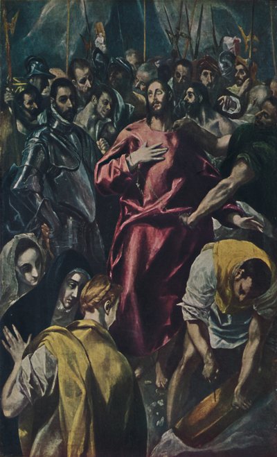 Espolio Entkleidung Christi., Despir-se de Cristo, c1577-1579, 1938 de El Greco
