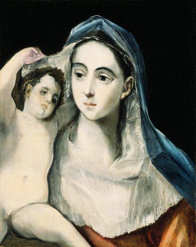 Nossa Senhora e o Menino de El Greco