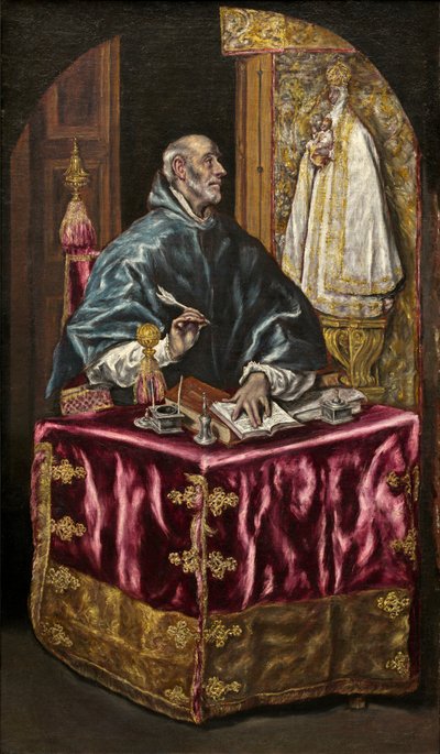 Santo Ildefonso de El Greco