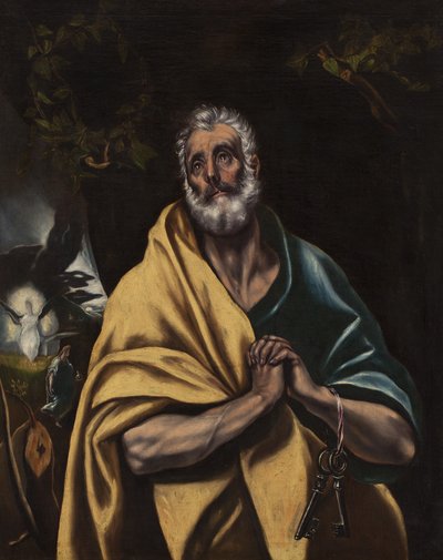 Espanhol:  As lágrimas de São Pedro As lágrimas de São Pedro de El Greco