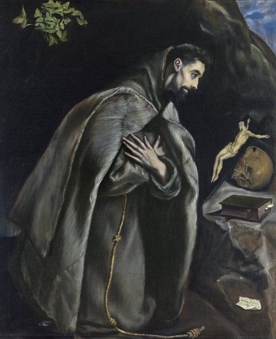 São Francisco em oração diante do crucifixo de El Greco