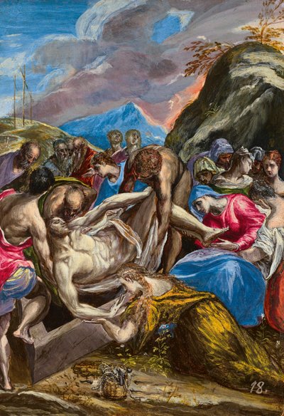 O sepultamento de Cristo de El Greco