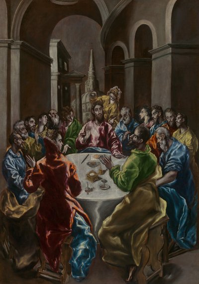 A Festa na Casa de Simão, 160814. de El Greco
