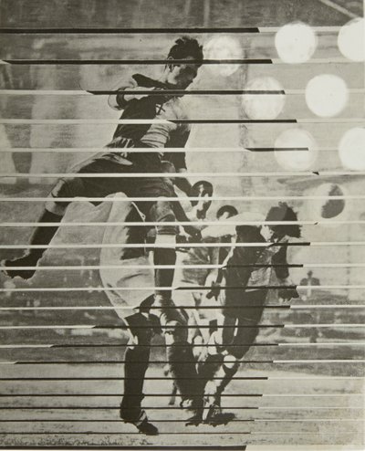 Jogador de futebol, 1926. de Eliezer Markowich Lissitzky