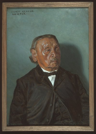 Chefe Keokuk, Sac & Fox de Elbridge Ayer Burbank