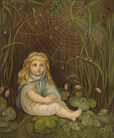 As estrelas estão longe, muito longe (lito colorido) de Eleanor Fortescue Brickdale