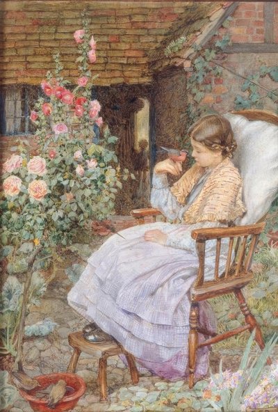 Pois, quais são as viagens dos pássaros, Ay e dos animais, - mas de Eleanor Fortescue Brickdale