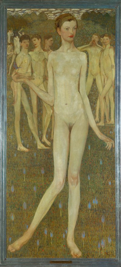 Adolescentia (óleo sobre tela) de Elena Luksch-Makowsky