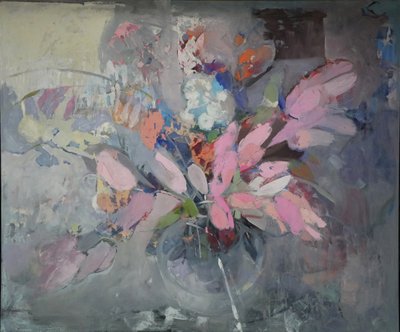 Buquê Rosa Abstrato de Elena Shraibman