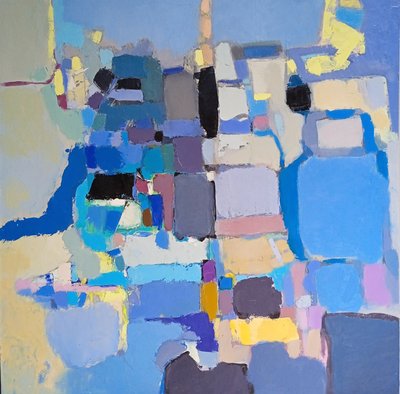 Blocos abstratos coloridos de Elena Shraibman