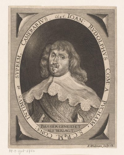 Retrato de Johann Rudolph von Puchaim de Elias Widemann