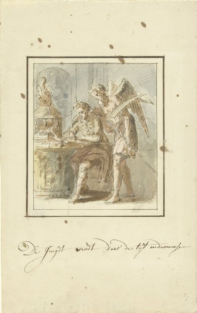 A juventude é ensinada pelo Tempo de Elias van Nijmegen